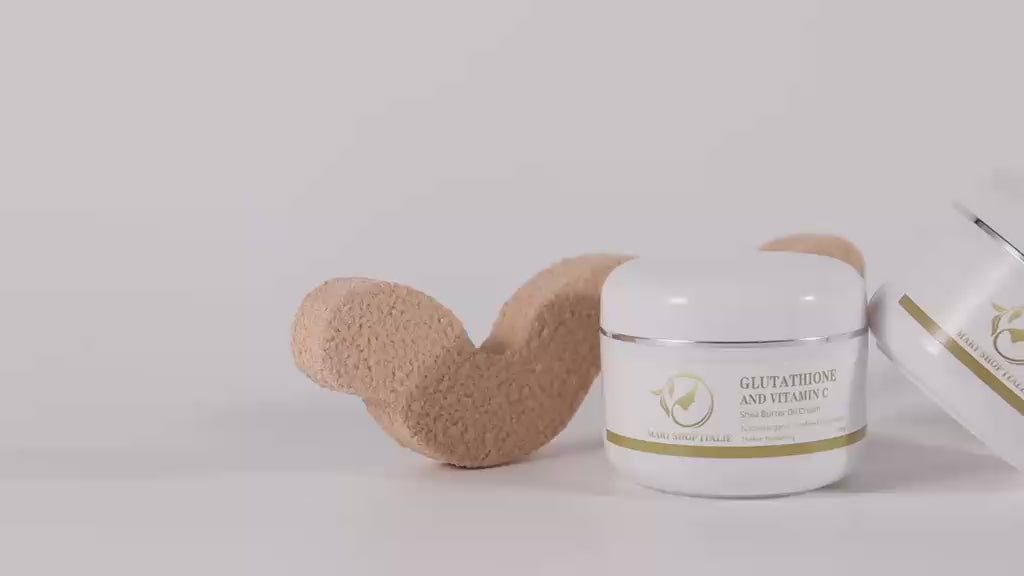 GLUTATHIONE AND VITAMIN C shea butter oil cream