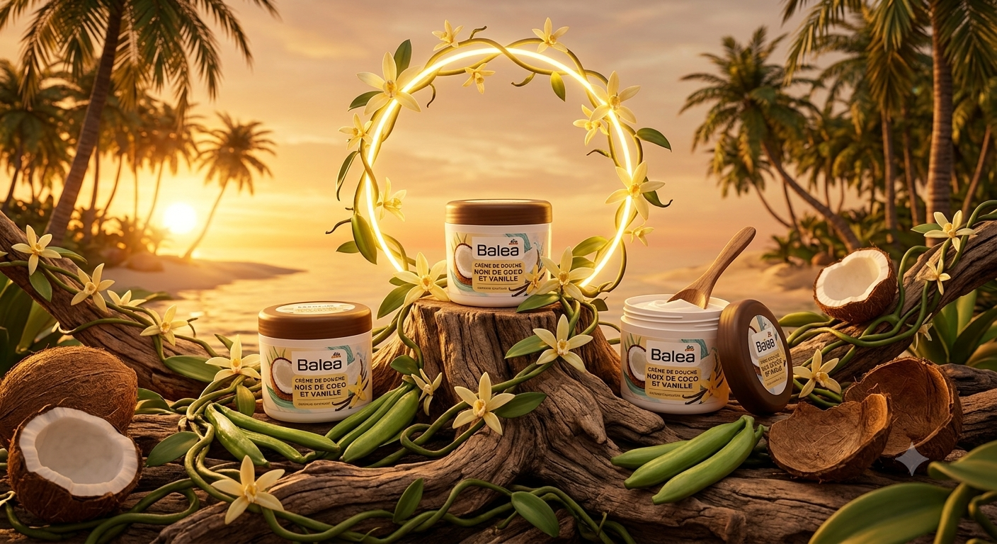 BALEA Vanille kokos Body creme